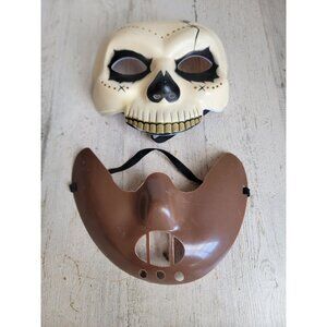 Scary skeleton‎ Hannibal costume Halloween set decor